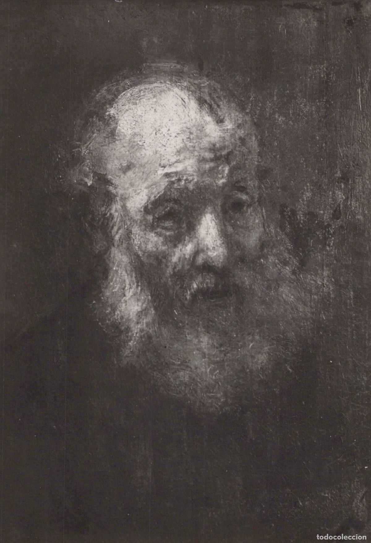 Postcards: France Bayonne Rembrandt Tete de Vieillard Old Man S Real Photo Unposted *YAT912