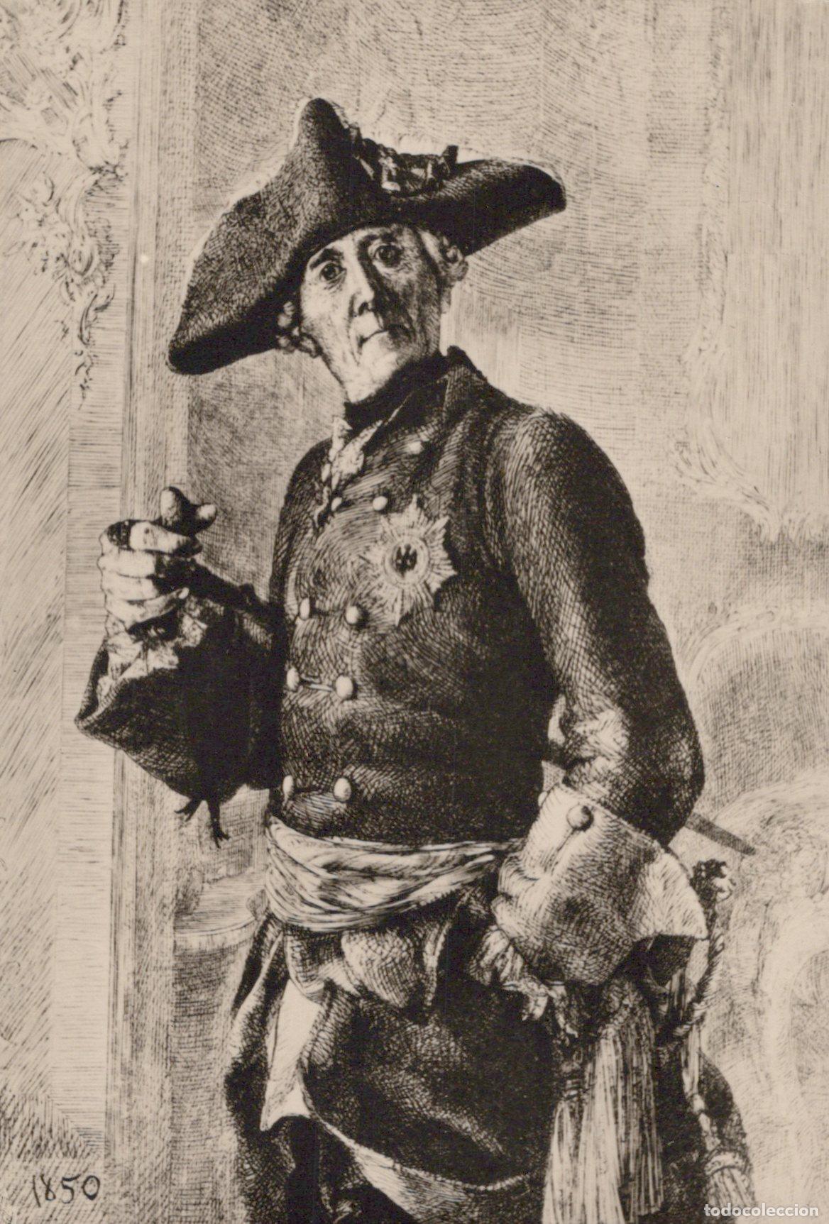 Postcards: Germany Schneverdingen Frederick the Great By Adolph Real Photo Unposted *YAT927