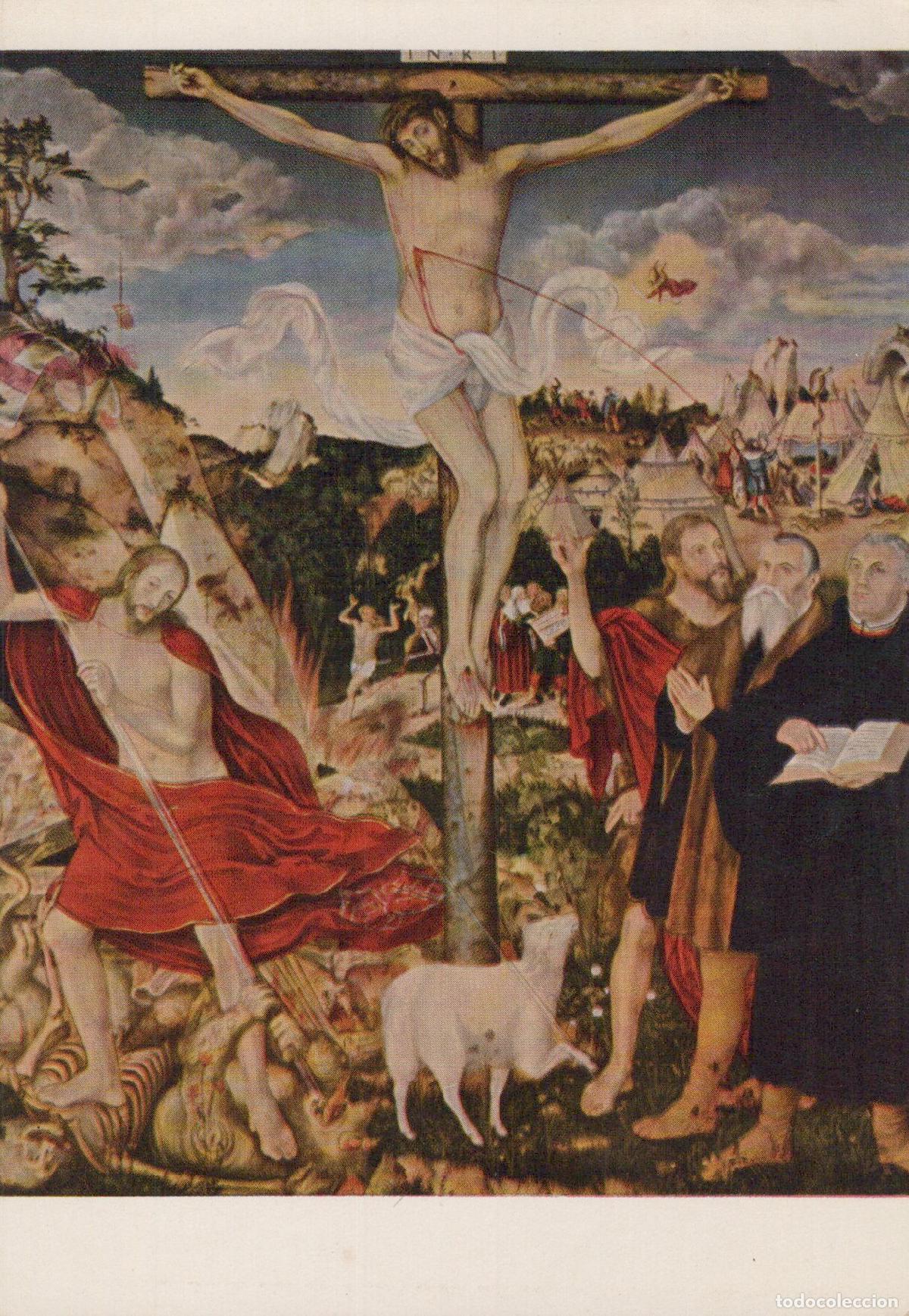 Cartoline: Germany Weimar Stadtkirche St Peter und Paul Lucas Cranach Unposted *YAU078