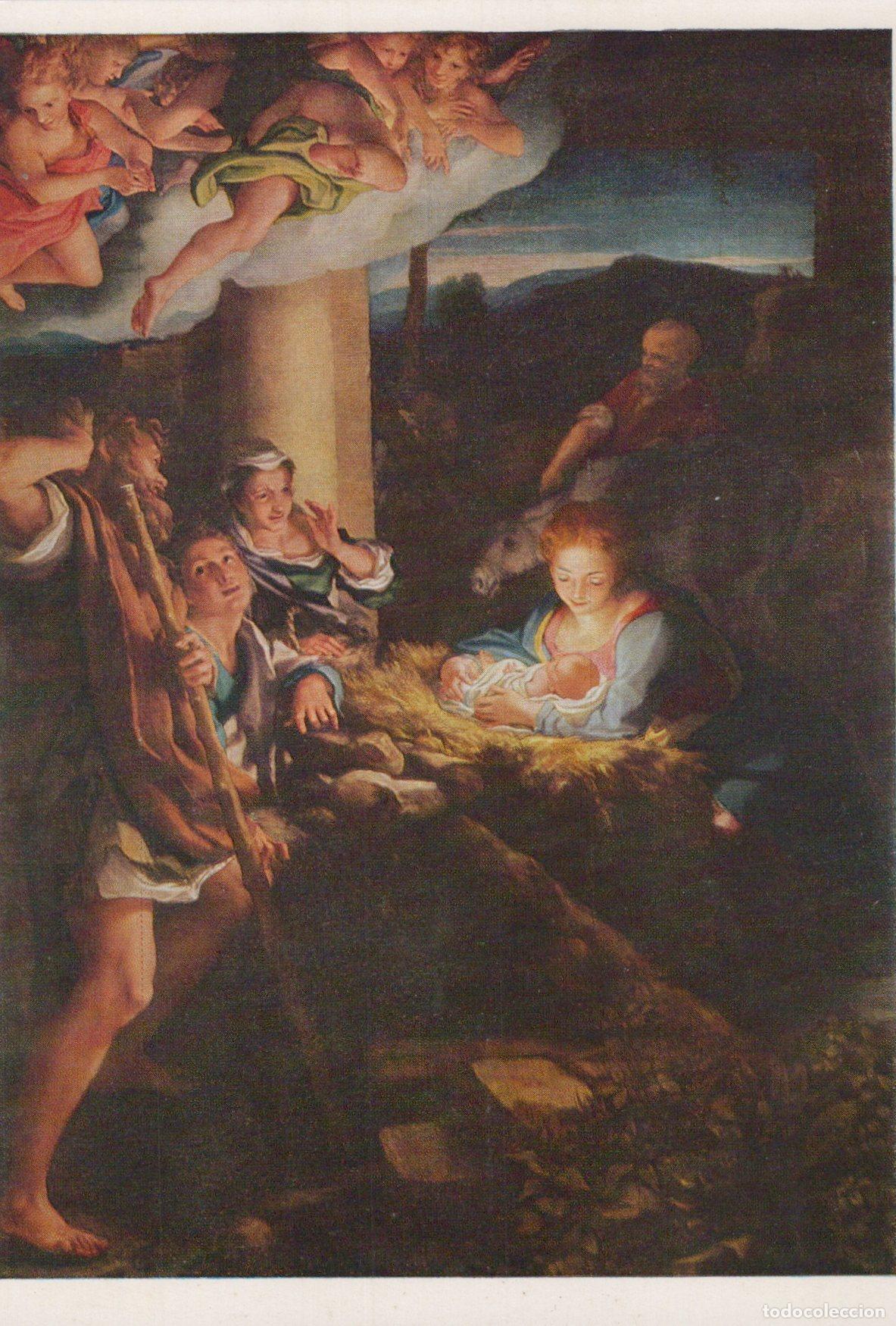 Postais: Germany Dresden Art Gallery Correggio the Holy Night Nativity Unposted *YAU083