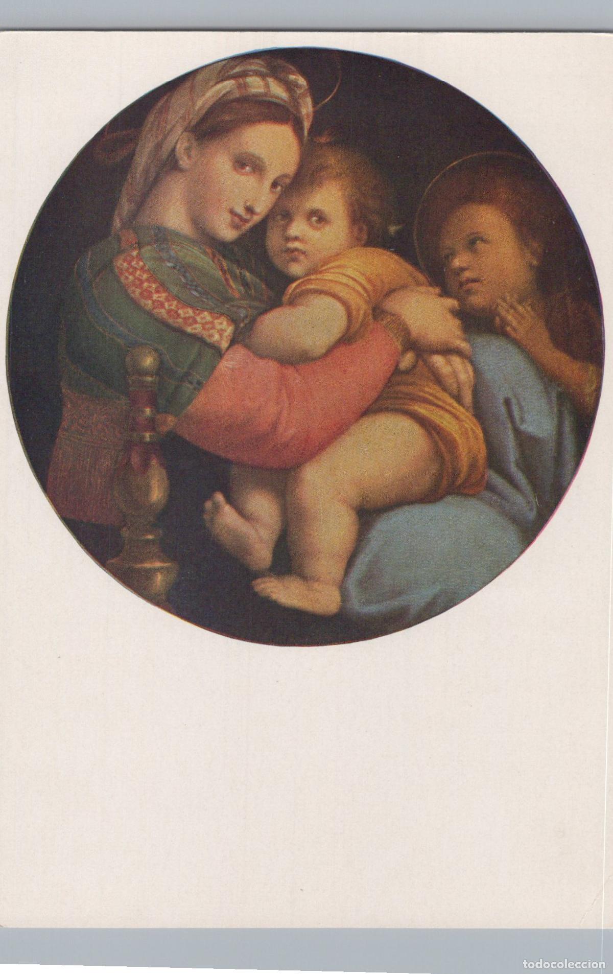 Postales: Germany Dresden Raphael Madonna della Sedia Mother Mary With Unposted *YAU118