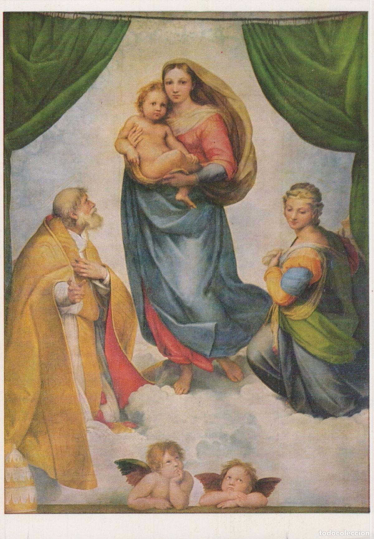 Postales: Germany Dresden Raphael S Sistine Madonna Gem&auml;ldegalerie Ddr Unposted *YAU133