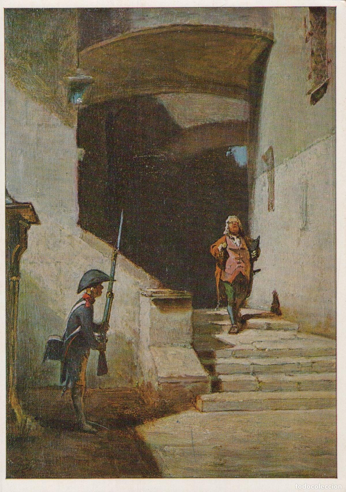 Cartoline: Germany Starnberg Carl Spitzweg He Is Coming Seren&iacute;ssimus Art Unposted *YAU158