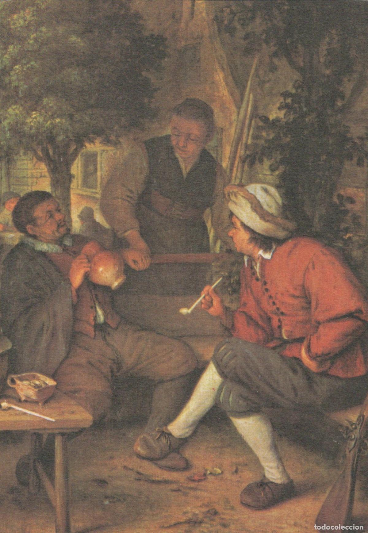 Cartoline: Netherlands Amsterdam Adriaen van Ostade Resting Wanderer Unposted *YAU037