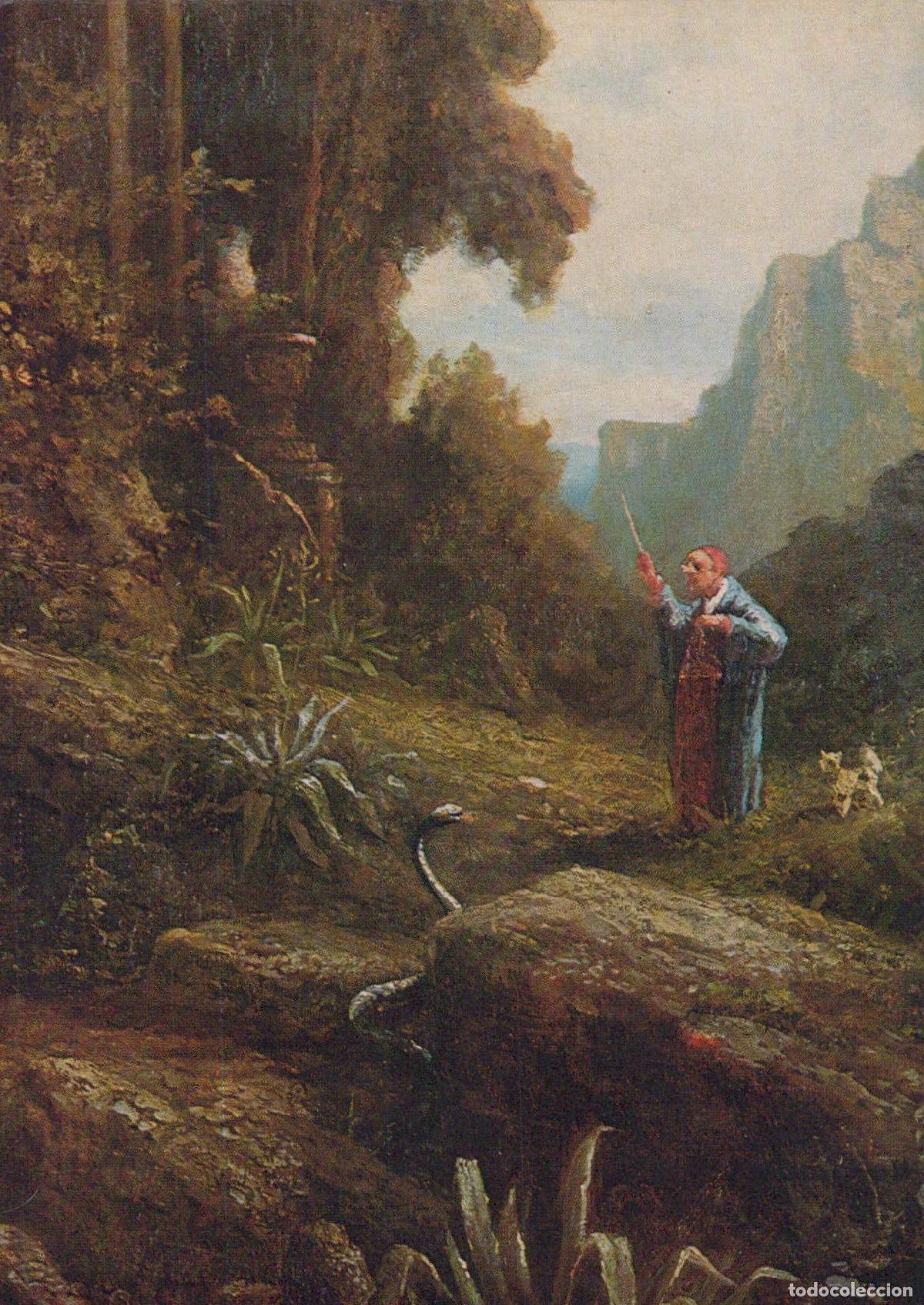 Cartoline: Germany Nuremberg Sorcerer and Snake in Mountainous Landscape Unposted *YAU178