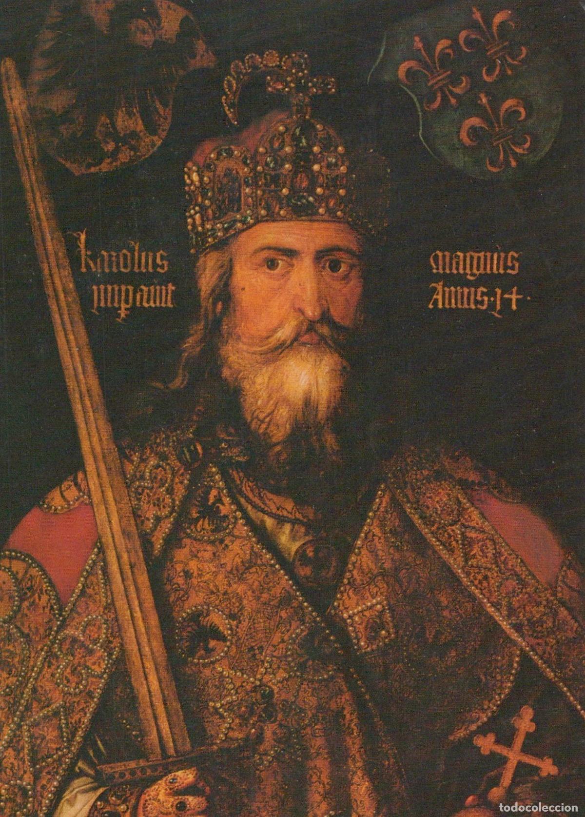 Cartoline: Germany Nuremberg Albrecht D&uuml;rer Charlemagne Karl der Gro&szlig;e Unposted *YAU080