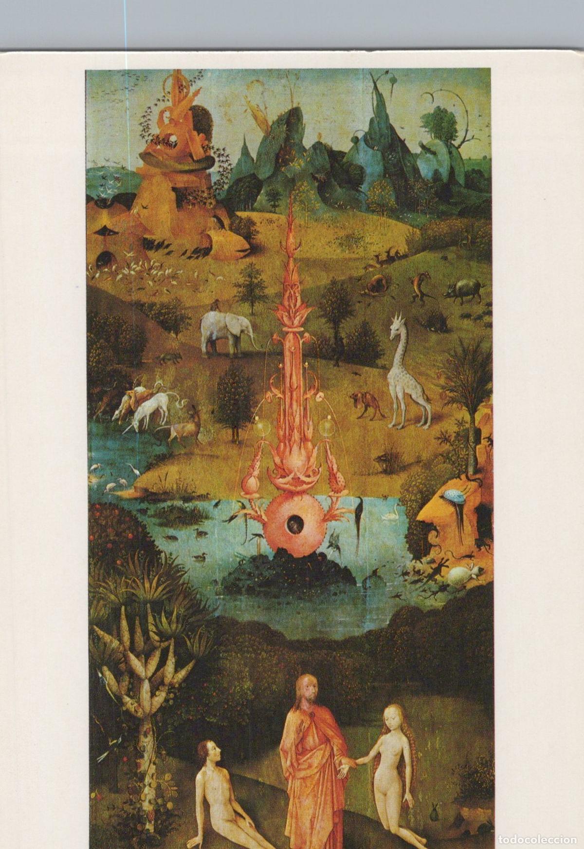 Cartoline: Spain Madrid Hieronymus Bosch the Garden of Earthly Delights Unposted *YAU203