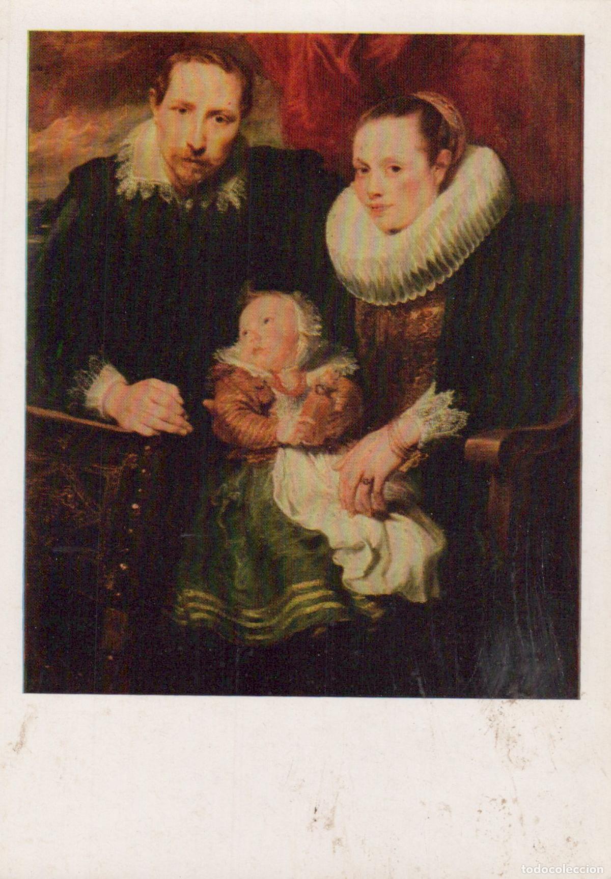 Postkarten: Russia Saint Petersburg Antonis van Dyck Family Portrait Unposted *YAU248
