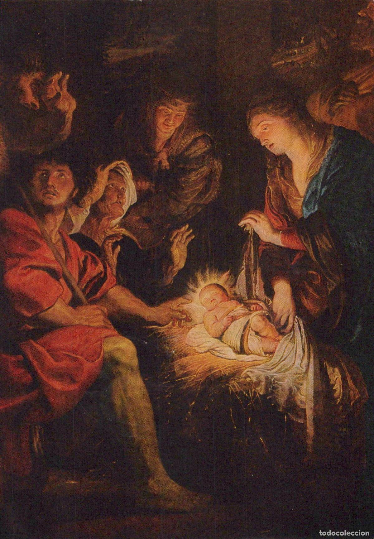 Postkarten: Italy Fermo P Rubens Nativity Painting Museum Comunale Art Unposted *YAU308