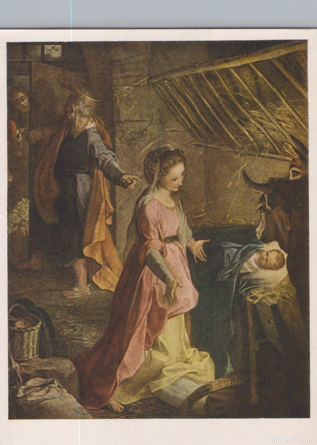 Cartoline: Italy Milan Federigo Barocci Geburt Christi Nativity Scene Unposted *YAU195