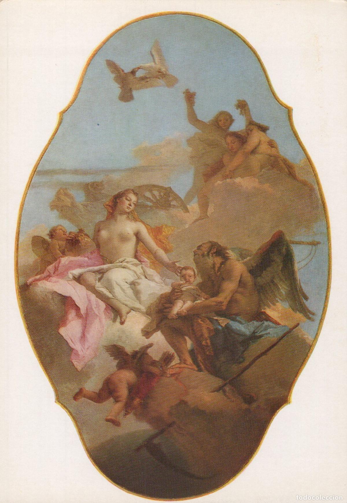 Cartoline: United Kingdom London National Gallery Tiepolo Allegory With Unposted *YAU343