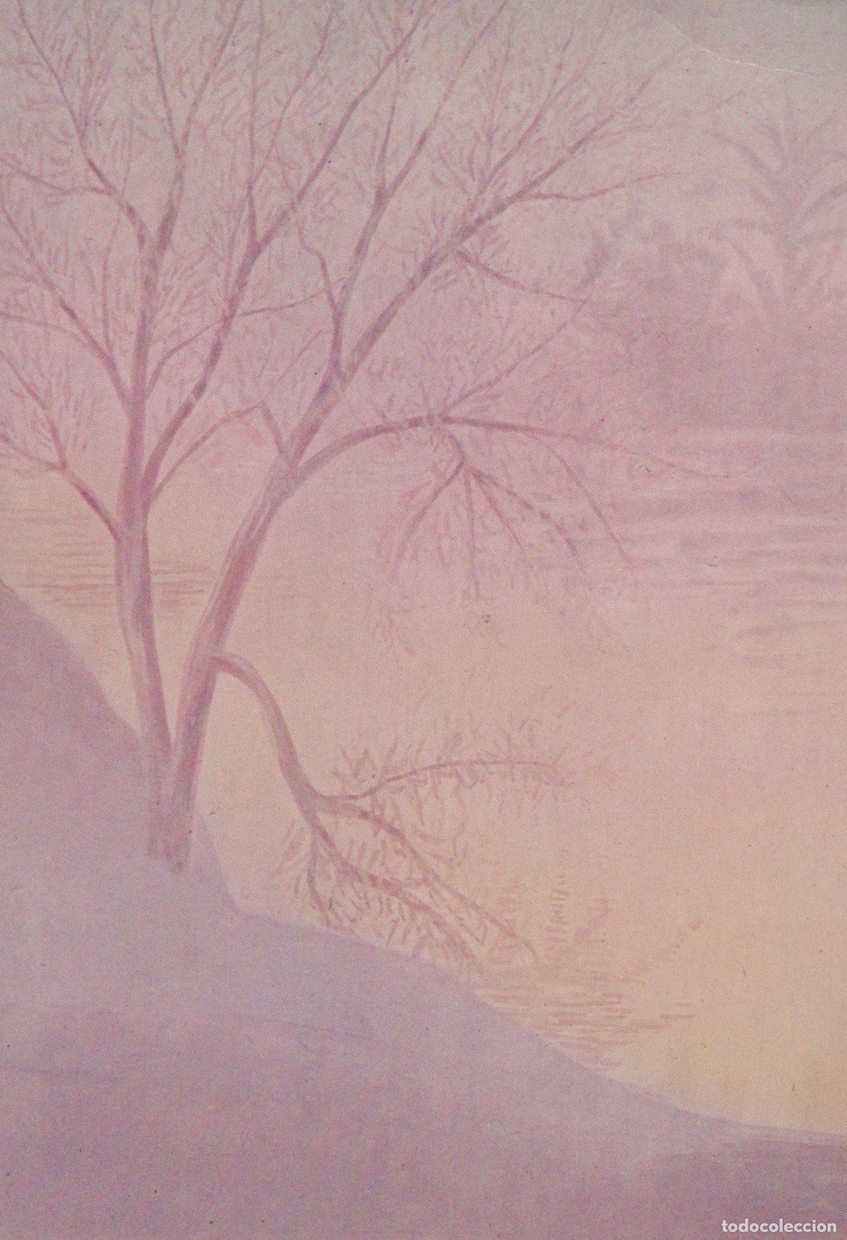 Cartoline: France Paris Cathe Waller Daybreak Impressionist Winter Unposted *YAU250