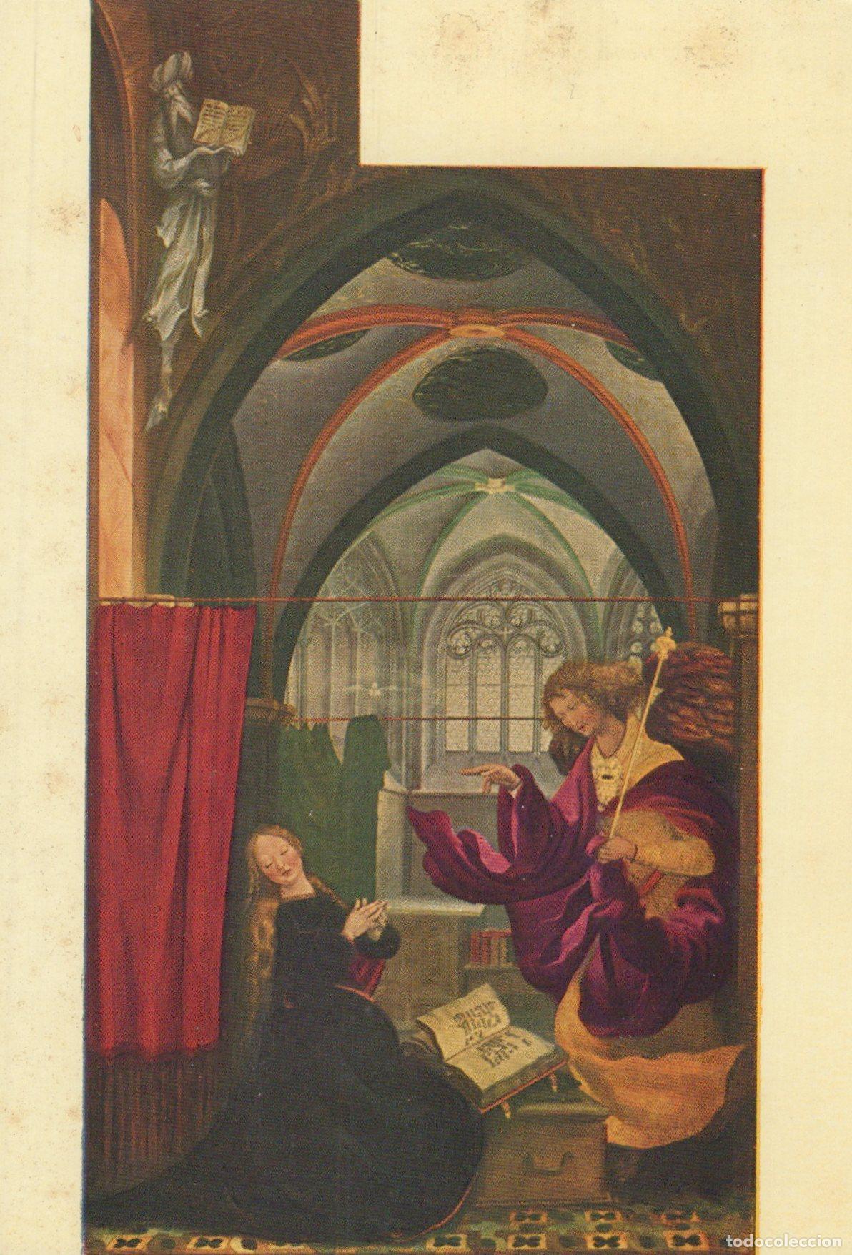 Cartes Postales: France Colmar Isenheim Altarpiece Annunciation Mathis Gr&uuml;newald Unposted *YAU378