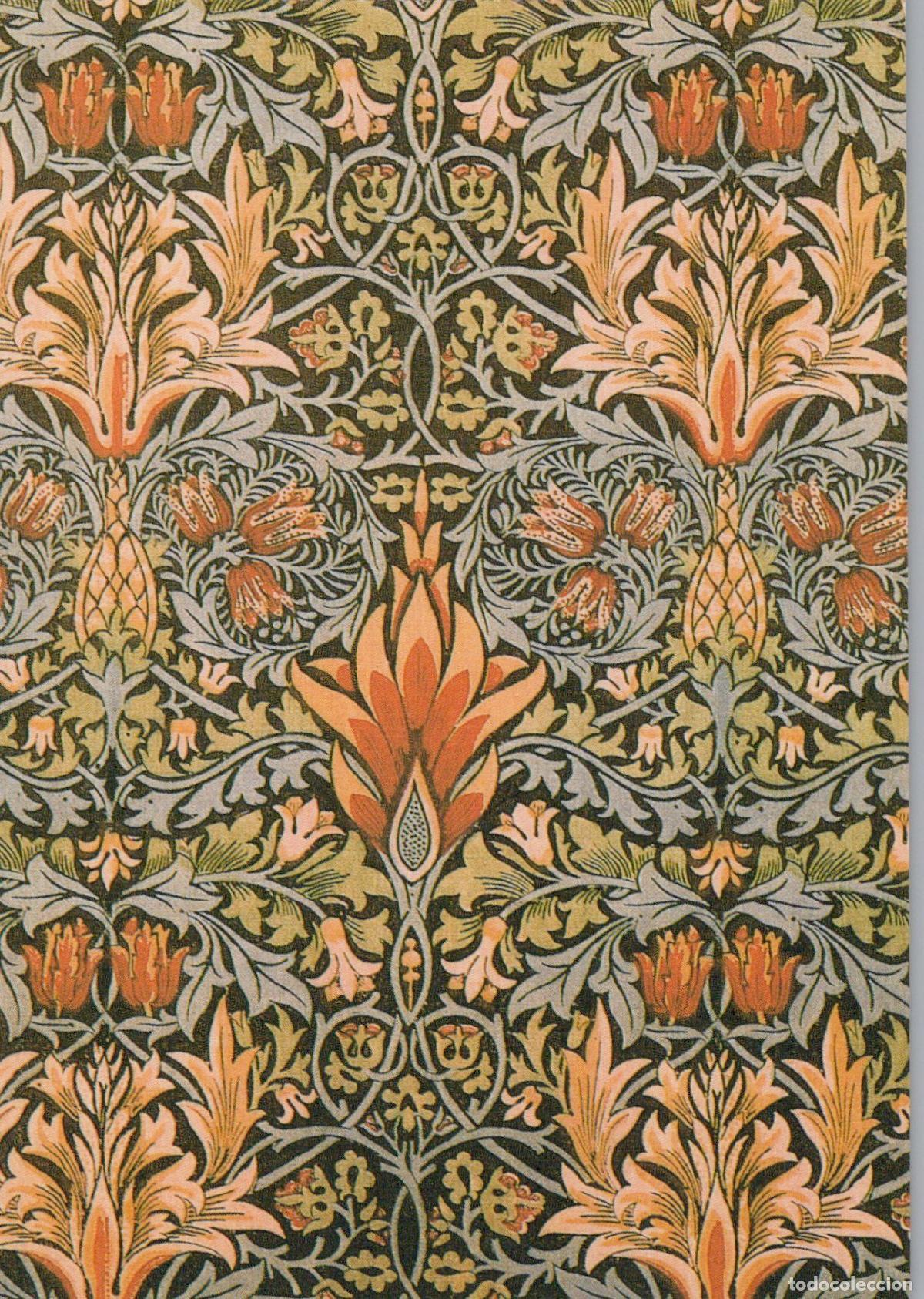 Postkarten: United Kingdom William Morris Muser For Baumwolldruck 1876 Unposted *YAU285