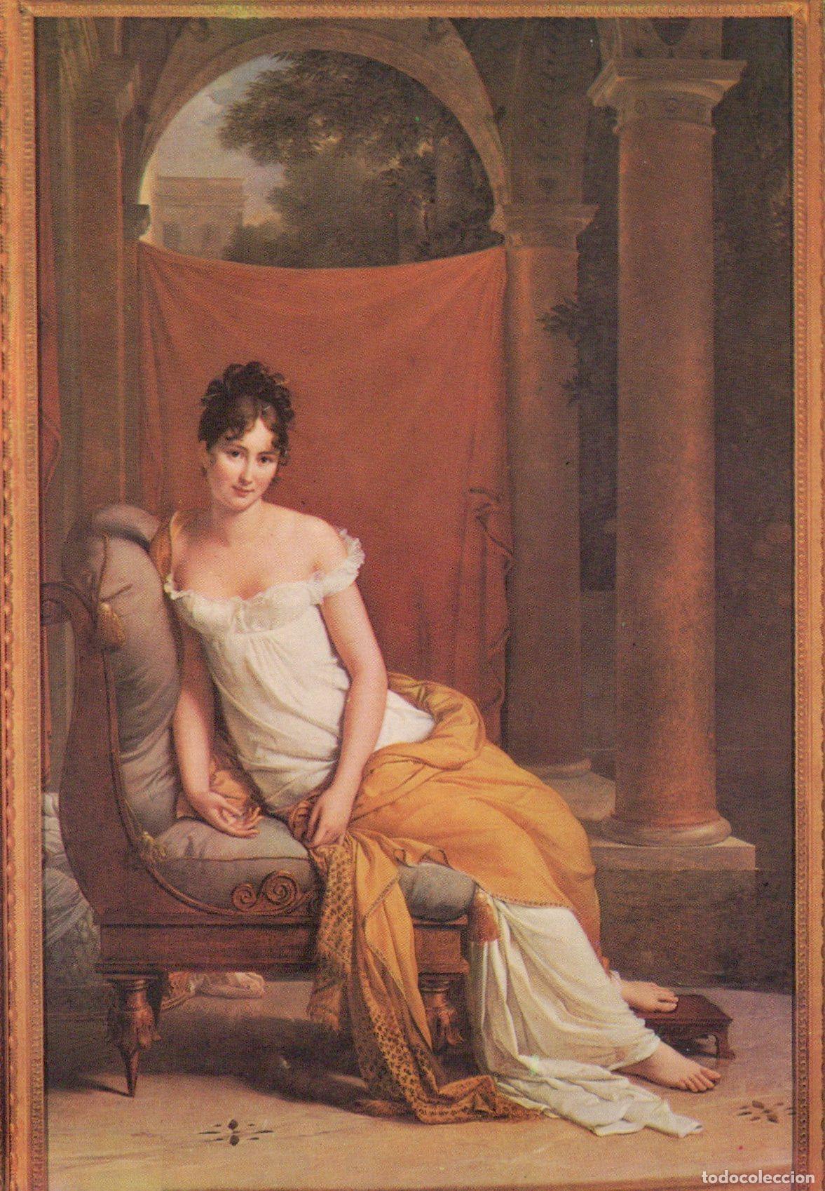Postkarten: France Paris Madame R&eacute;camier By G&eacute;rard Mus&eacute;e Carnavalet Unposted *YAU438