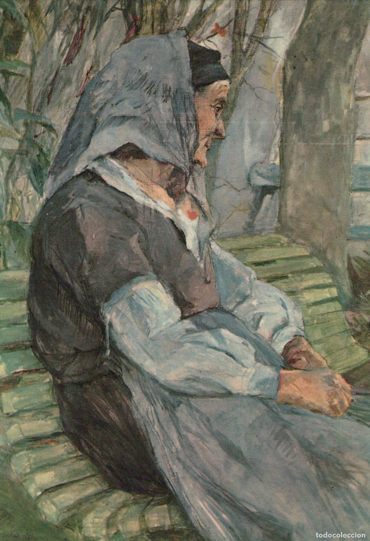 Postales: France Albi Toulouse Lautrec Vieille Femme Assise &Agrave; C&eacute;l&eacute;yran Unposted *YAU355