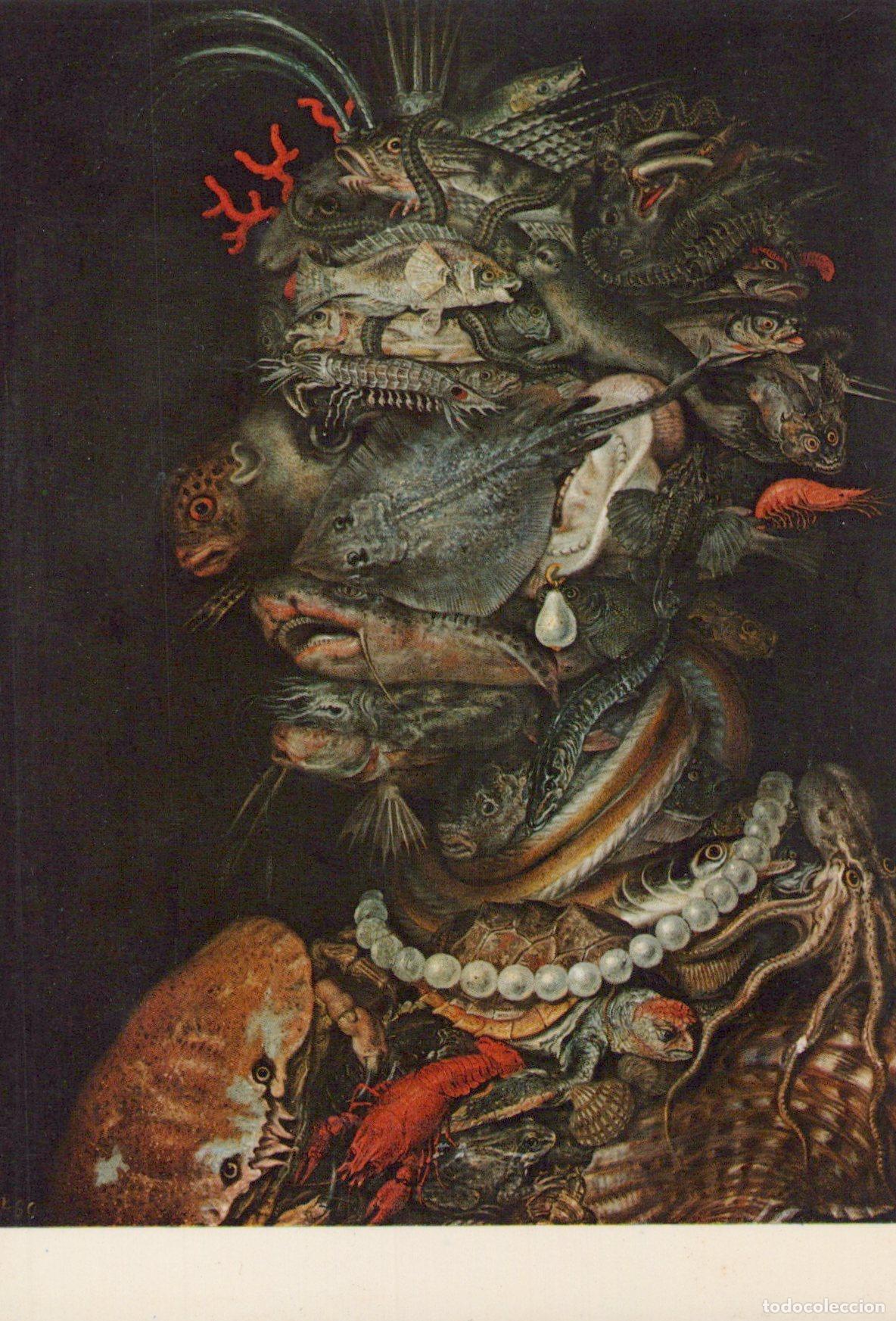 Postales: Austria Vienna Giuseppe Arcimboldo the Water Kunsthistorisches Unposted *YAU483