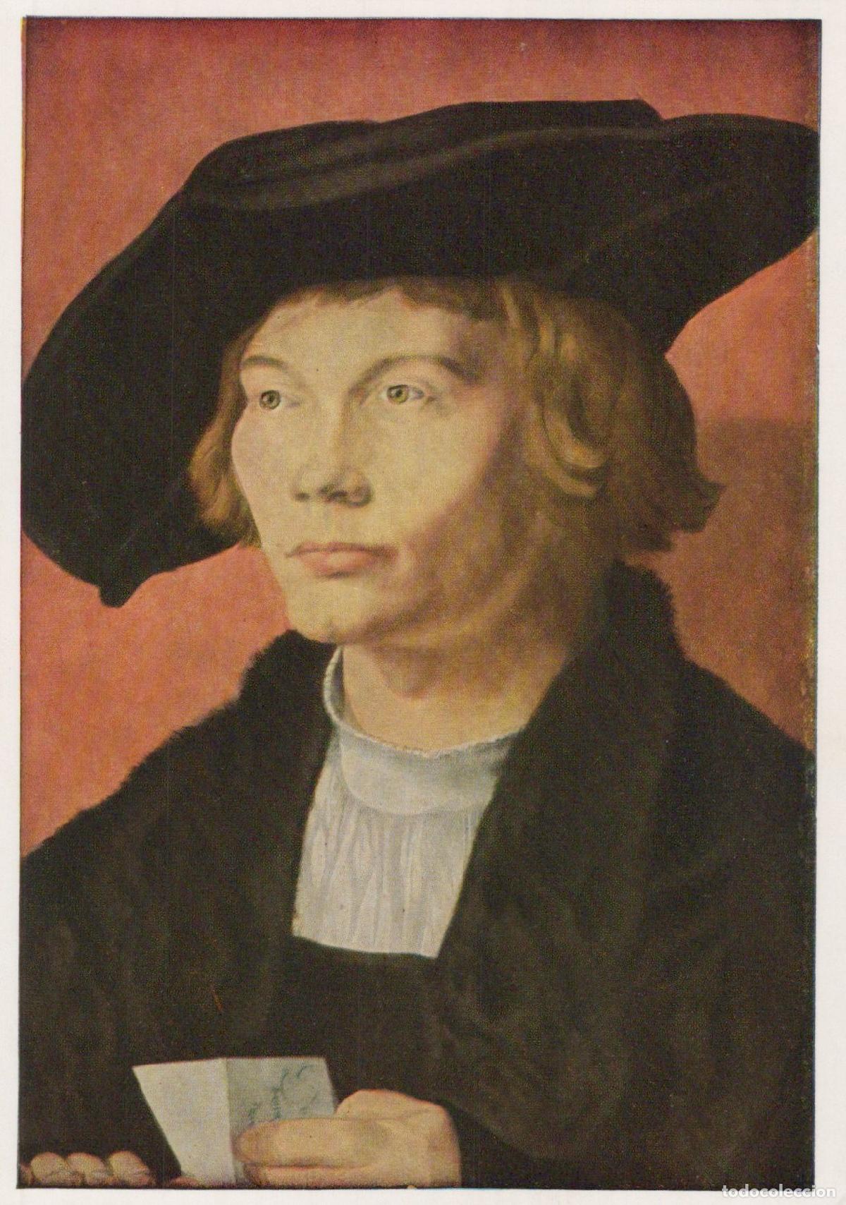 Cartoline: Germany Dresden Albrecht Durer Portrait of Bernhard von Reesen Unposted *YAU385