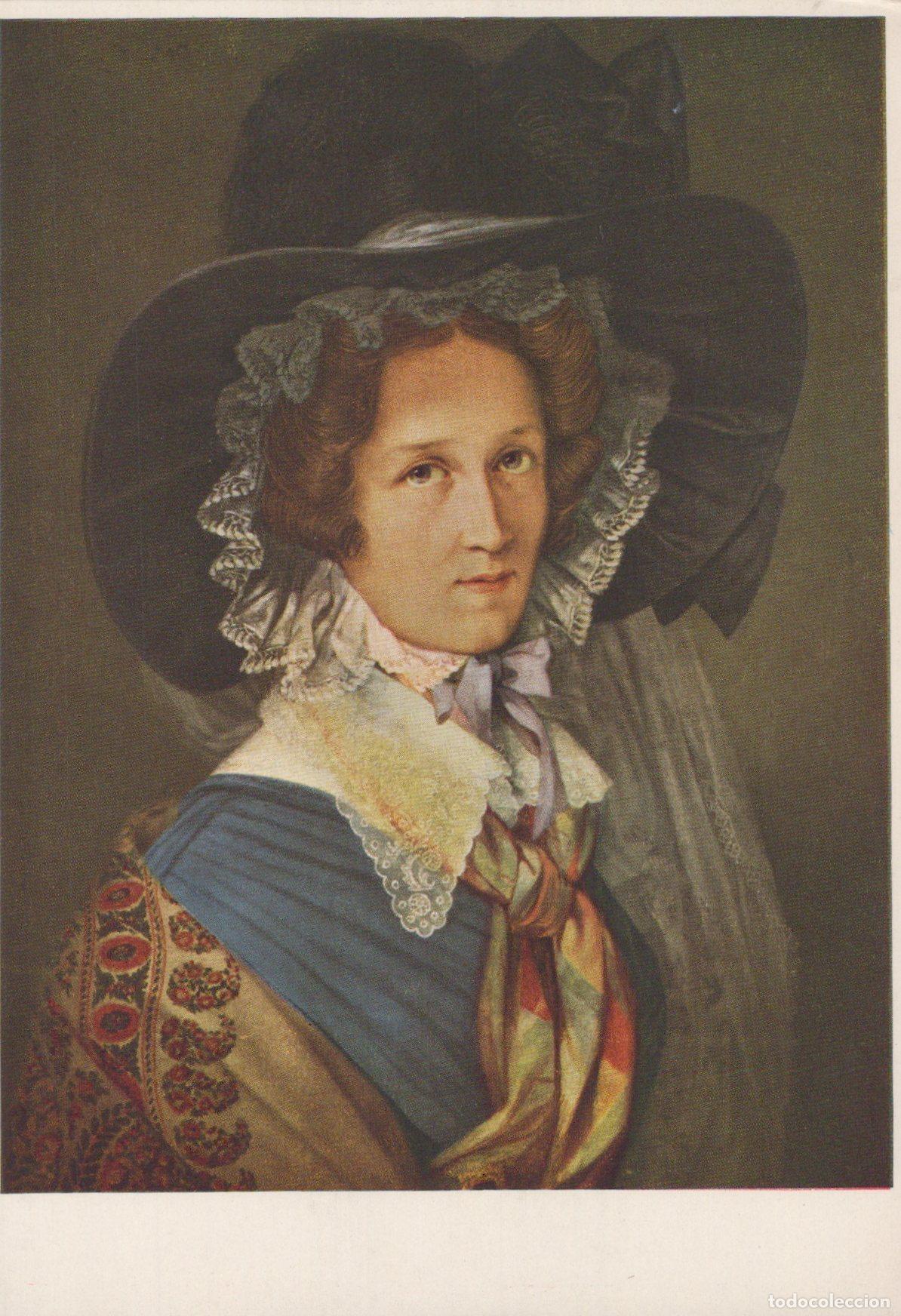 Postales: Germany Wilmersdorf Portrait of A Woman By G Fr Kersting German Unposted *YAU425