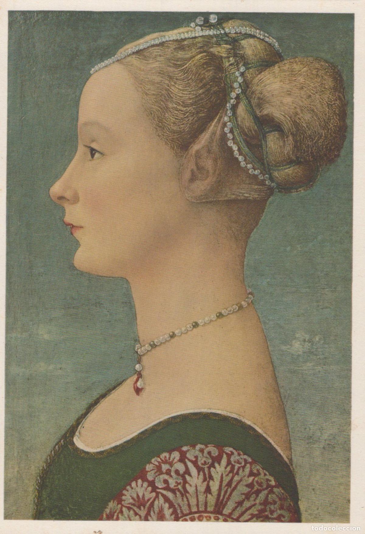 Postales: Italy Milan Portrait of an Woman Italian Renaissance Art Museum Unposted *YAU556