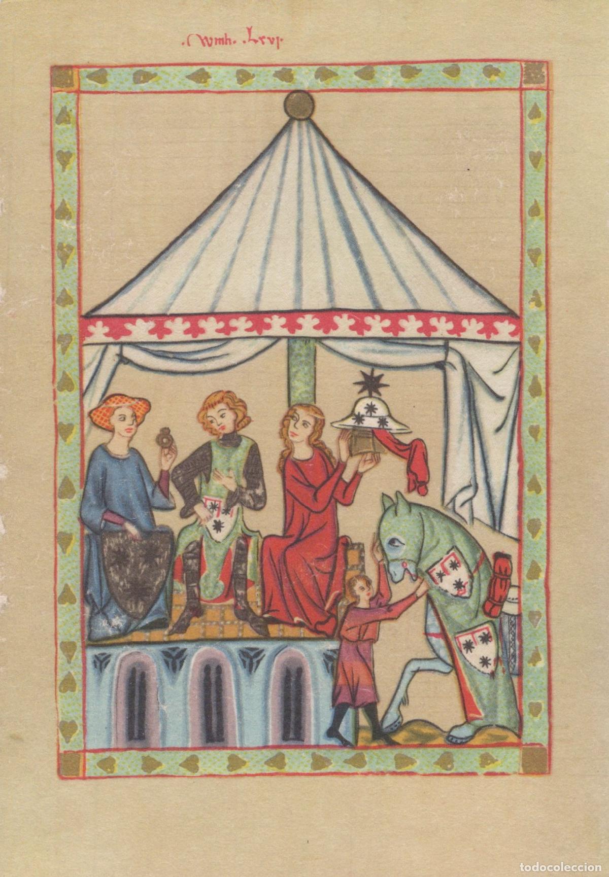Postales: Germany Baden Baden Medieval Scene With Figures Under A Tent Unposted *YAU586
