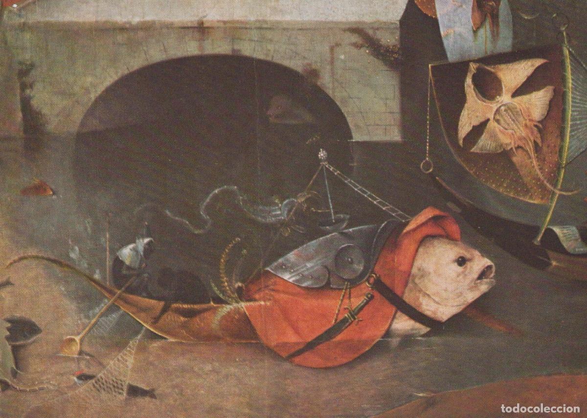 Postais: Germany Munich Hieronymus Bosch Armed Fish Detail Temptation of Unposted *YAU681