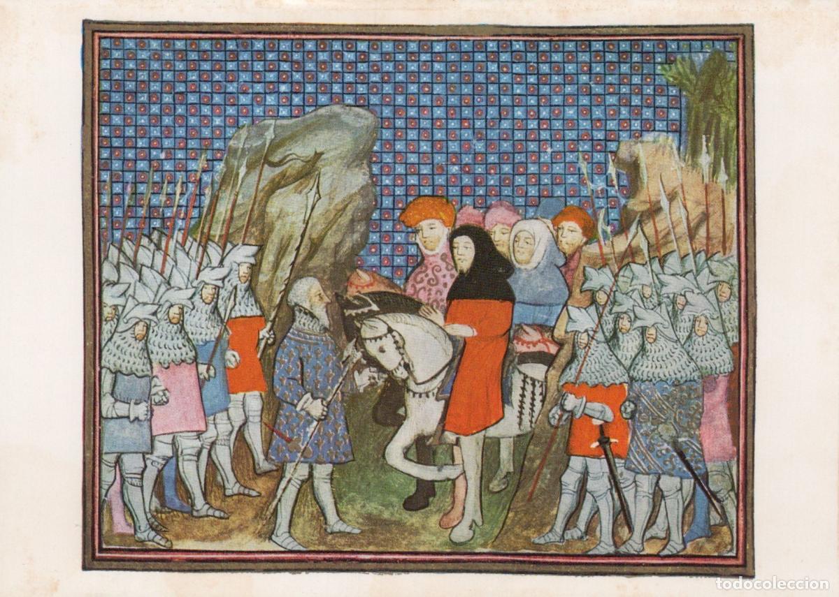 Cartoline: United Kingdom Banbury Richard II Captured Harley MS 1319 F 44 Unposted *YAU696