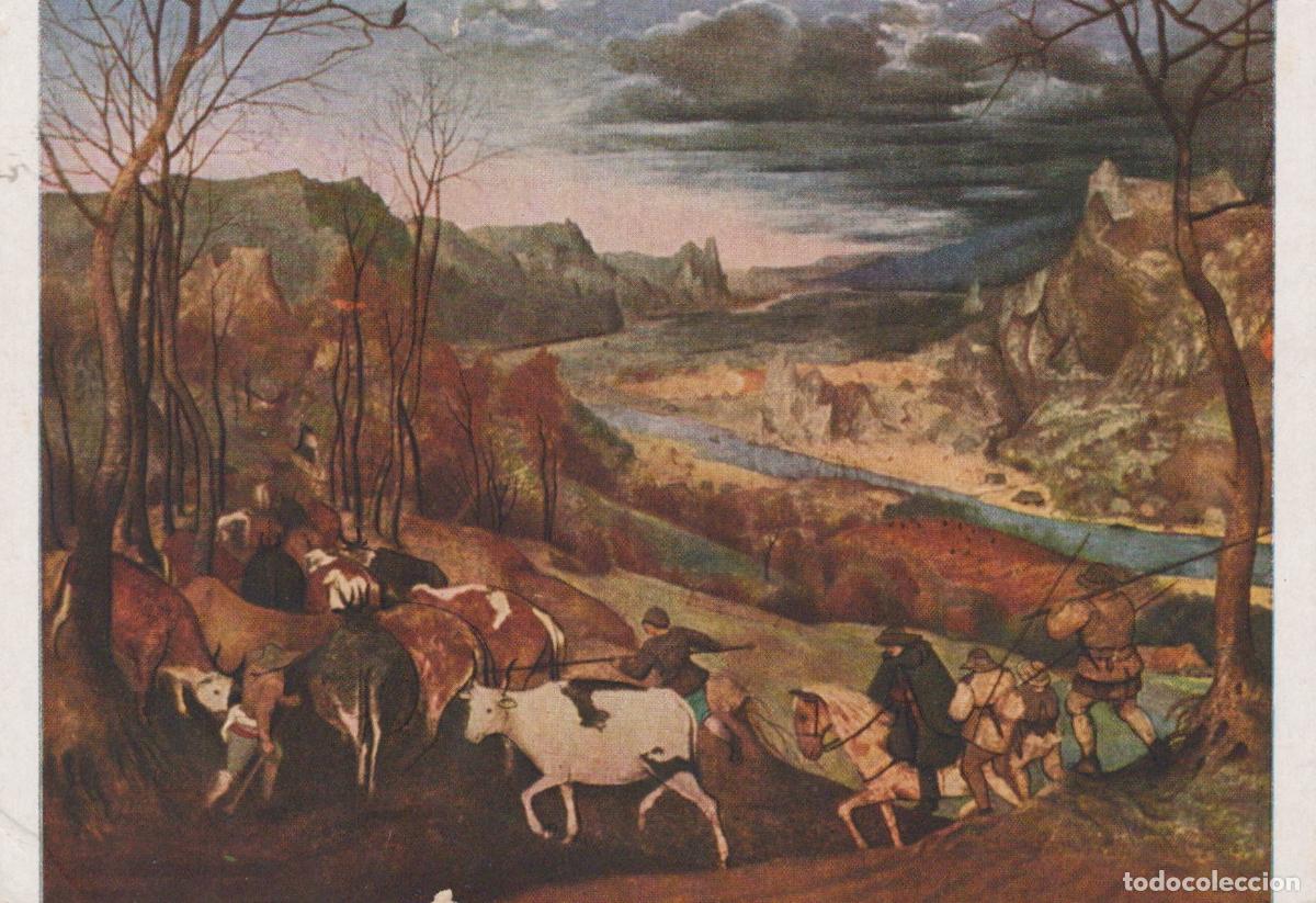 Cartoline: Austria Vienna Peeter Brueghel Autumn Landscape Flemish School Unposted *YAU701