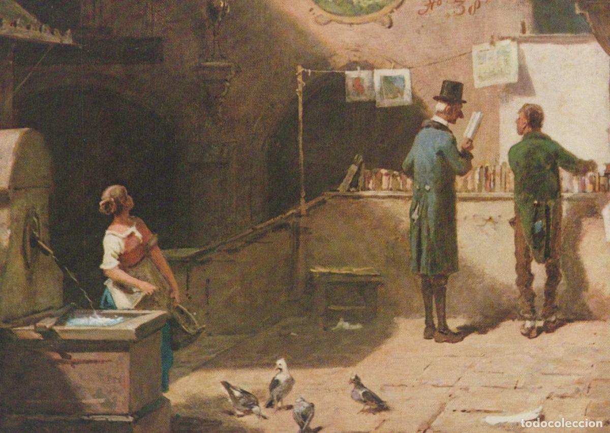 Postkarten: Germany Munich Carl Spitzweg Art and Science Detail Painting Unposted *YAU716