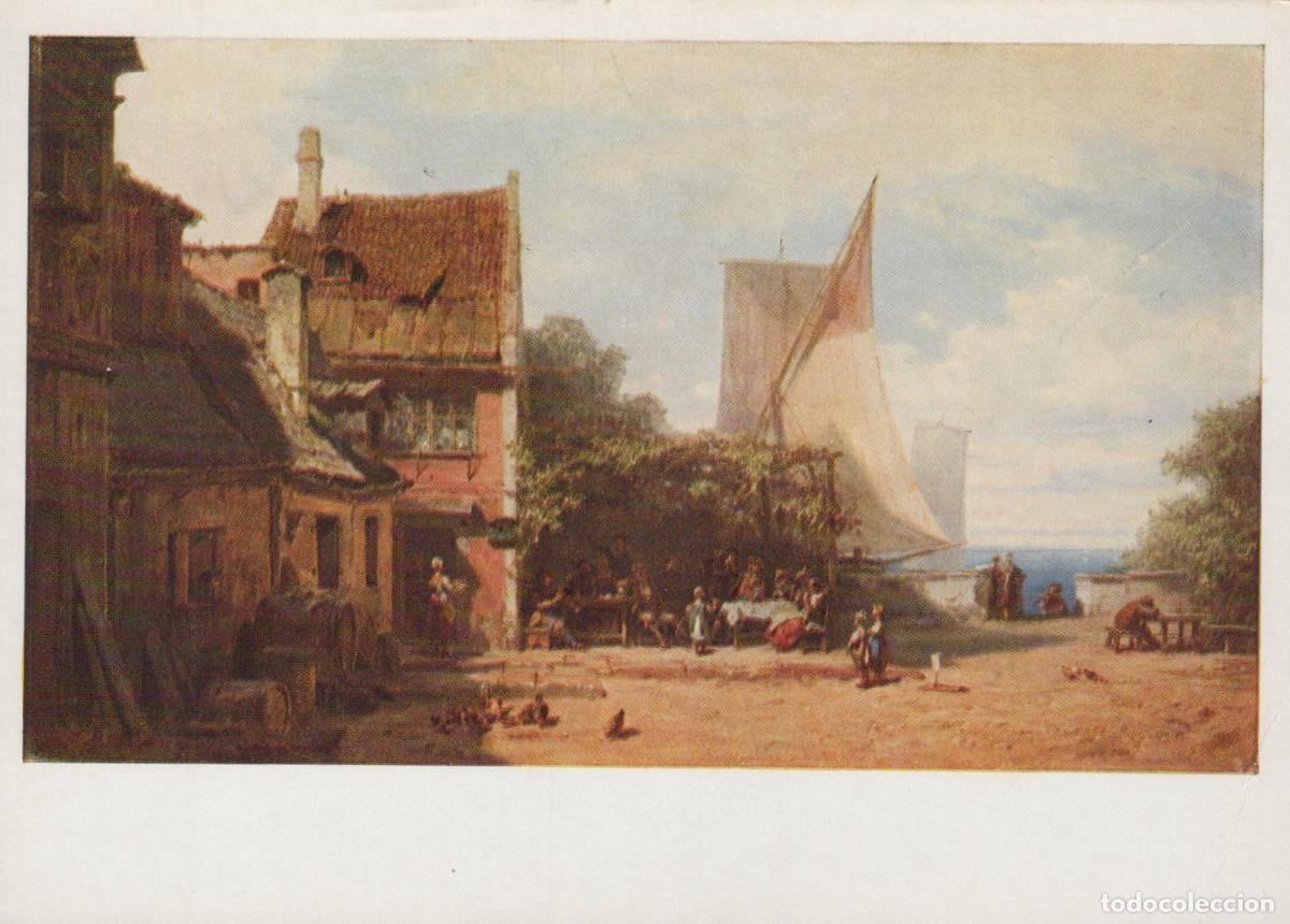 Cartes Postales: Germany Munich Carl Spitzweg Hafensch&auml;nke Harbor Tavern Unposted *YAU720