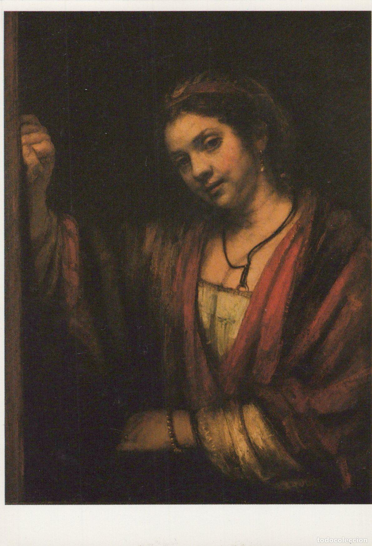 Cartoline: Germany Berlin Rembrandt Portrait of Hendrickje Stoffels Unposted *YAU613
