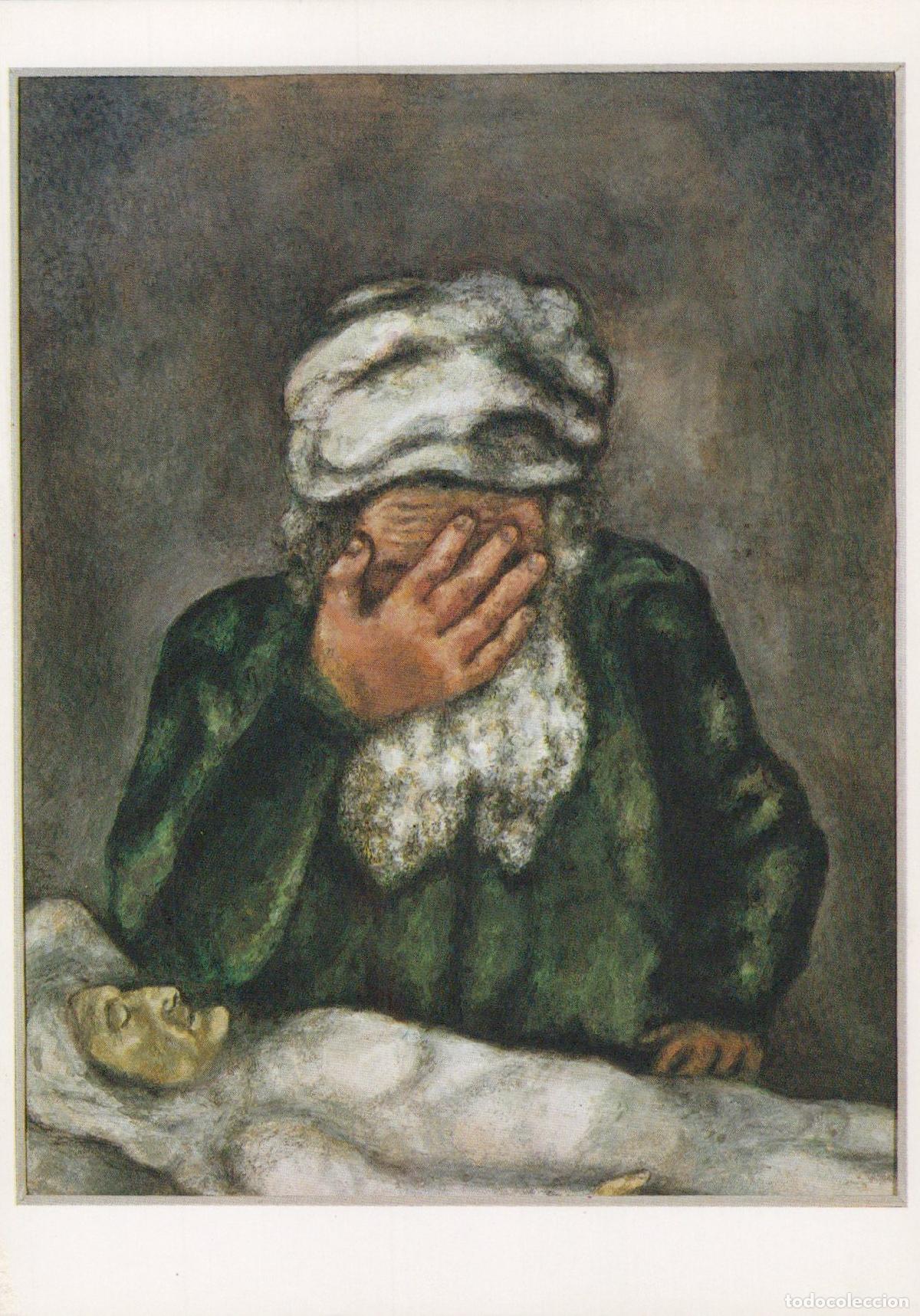 Cartes Postales: France Nice Marc Chagall Abraham Weeping For Sarah Biblical Art Unposted *YAU618