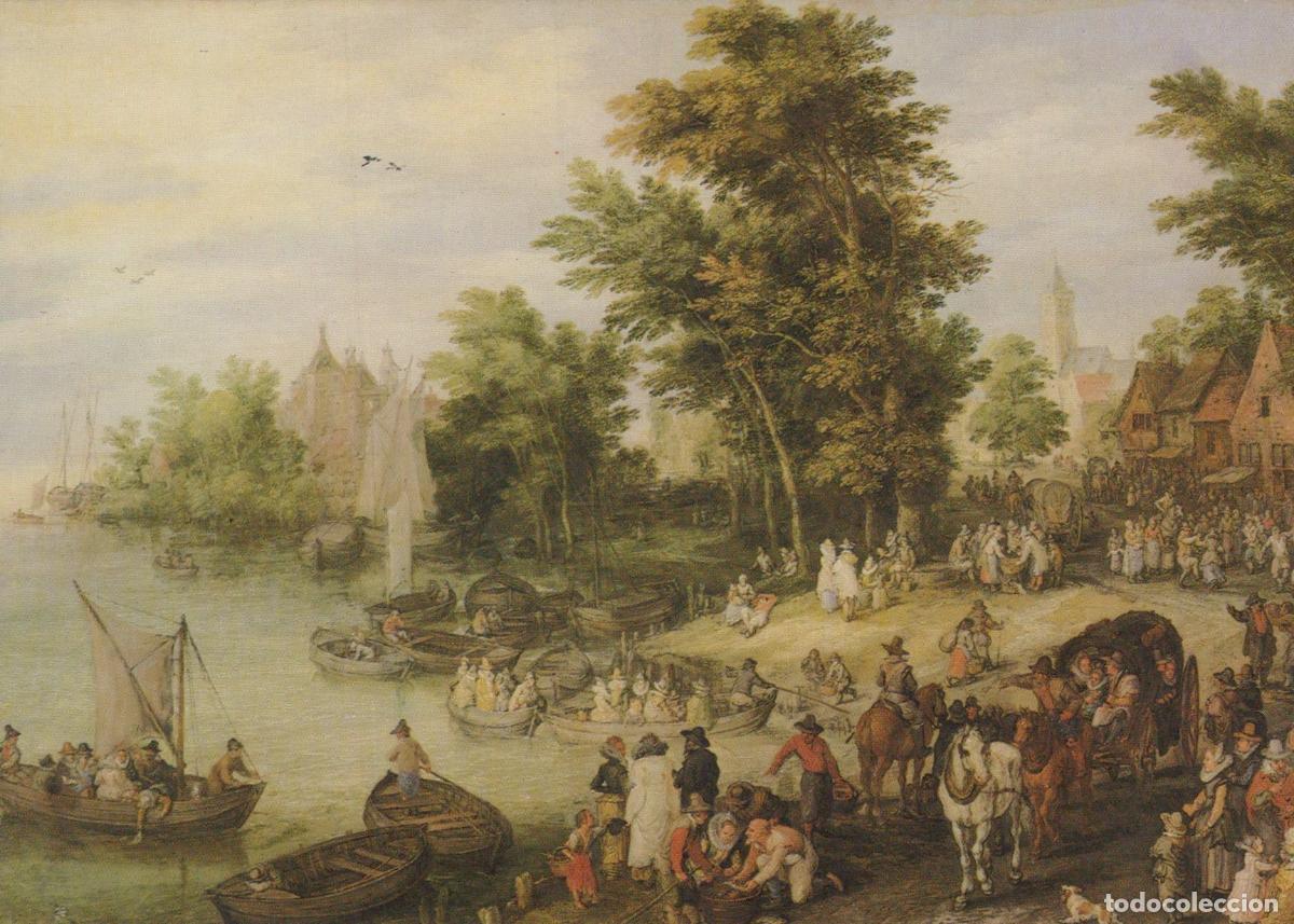 Postais: Germany Munich Jan Breughel the Elder Landing Stage 1615 Old Unposted *YAU795