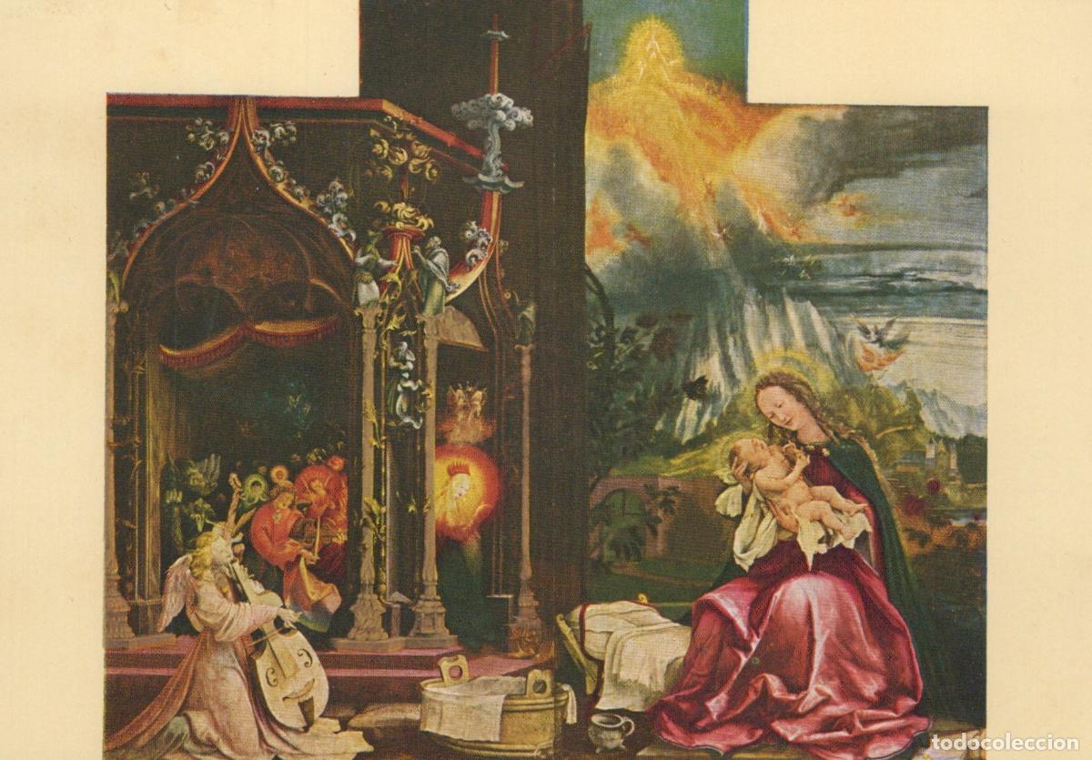 Postales: France Colmar Mathis Nithart Gr&uuml;newald the Nativity Concert des Unposted *YAU840