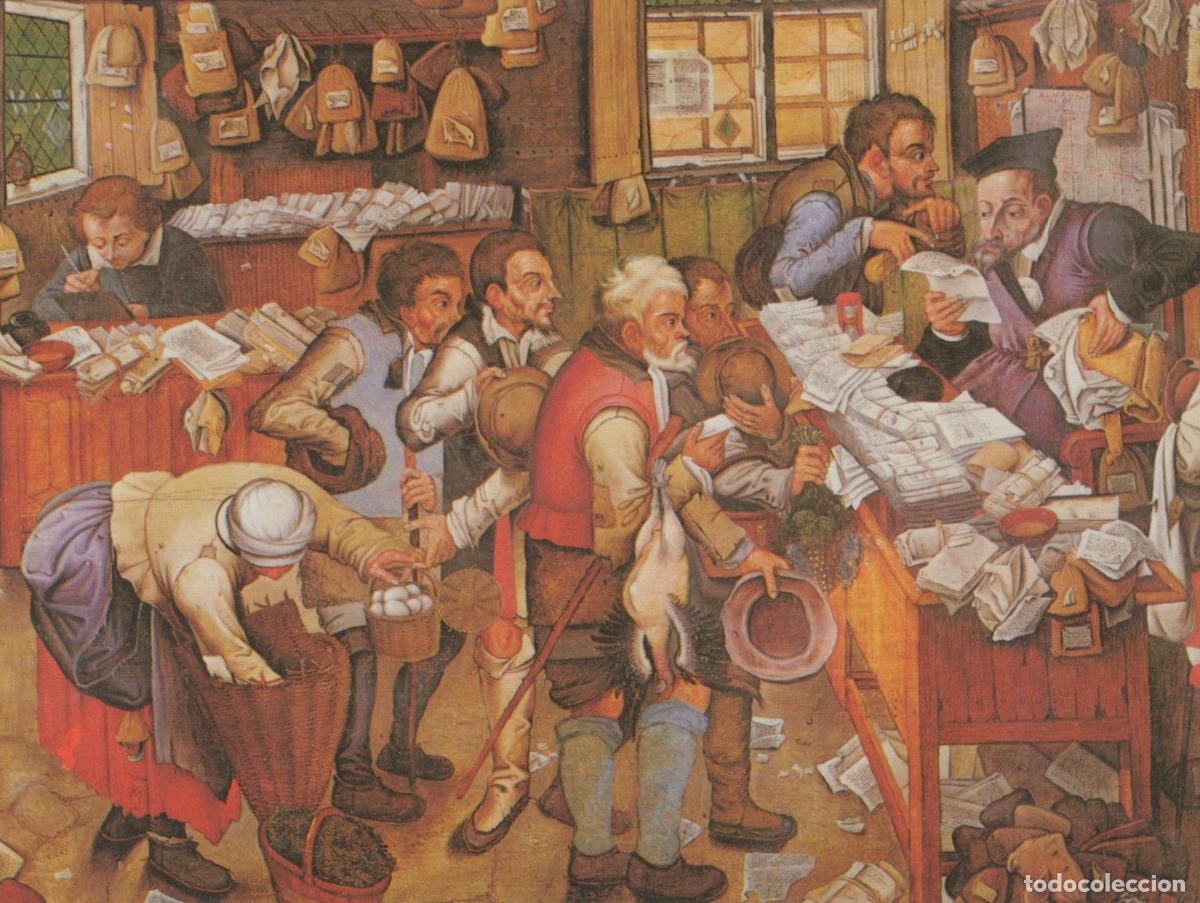 Postcards: United Kingdom London Pieter Brueghel the Younger the Rent Unposted *YAU722