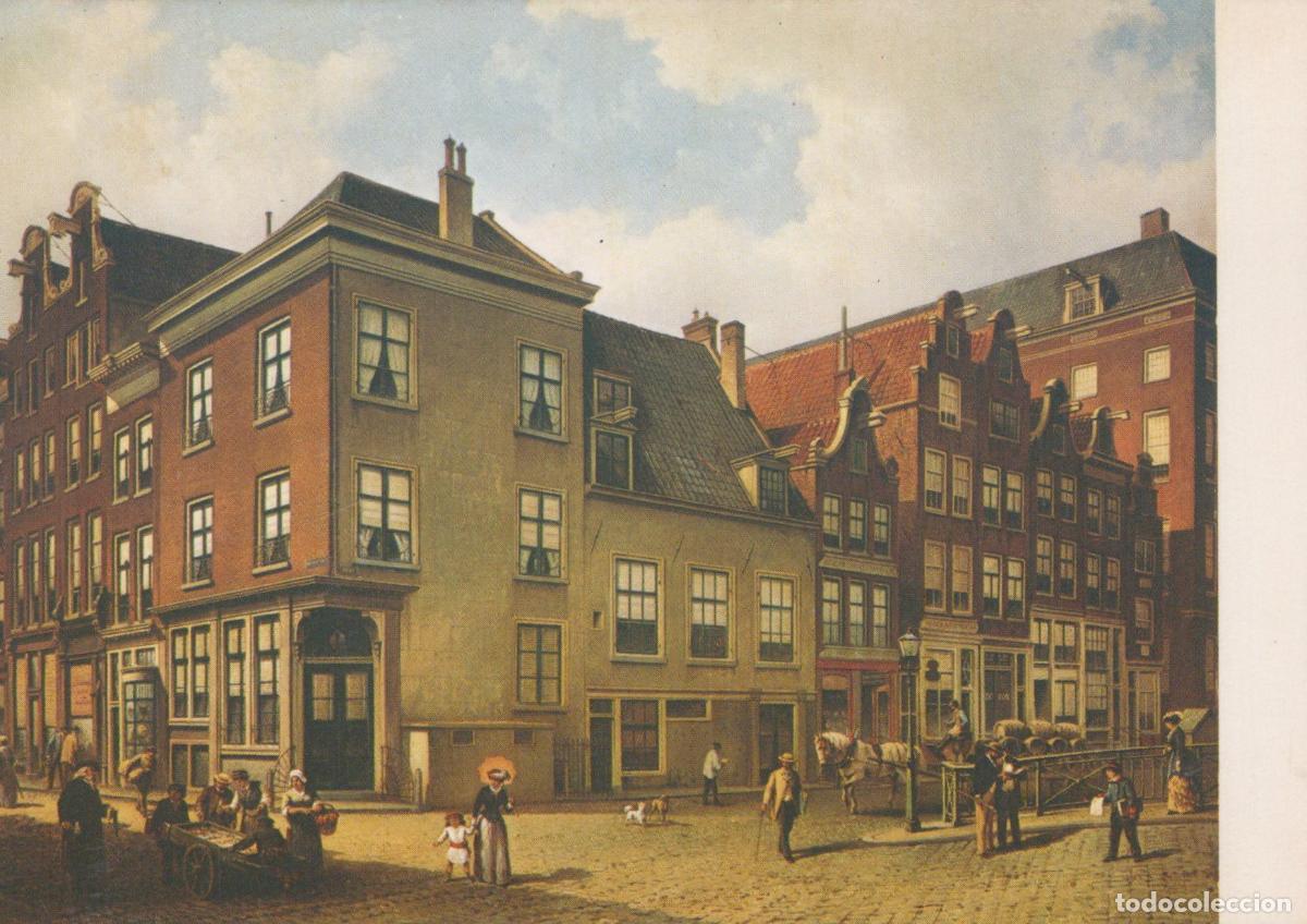 Cartoline: Netherlands Amsterdam Kalverstraat Spui Crossing Street Scene Unposted *YAU727