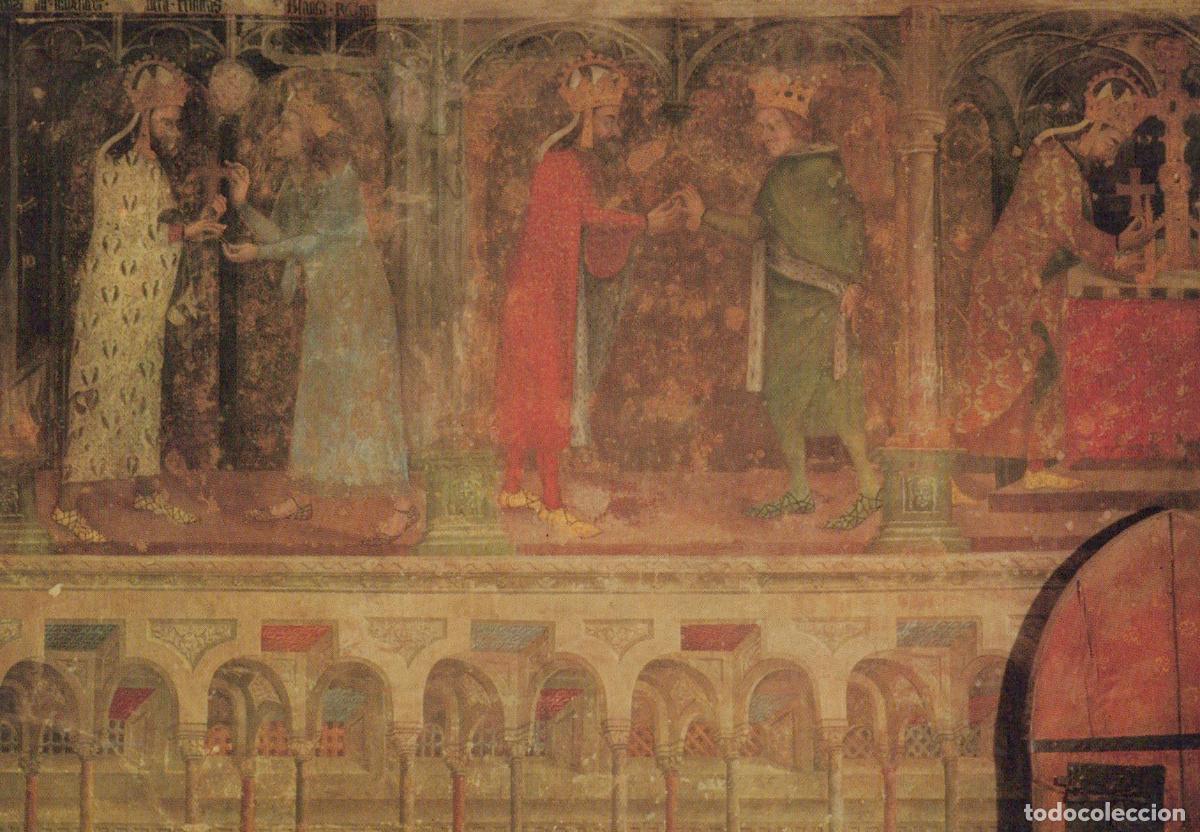 Cartoline: Czech Republic Karl&scaron;tejn Karl IV Receives Relics Fresco in Unposted *YAU850