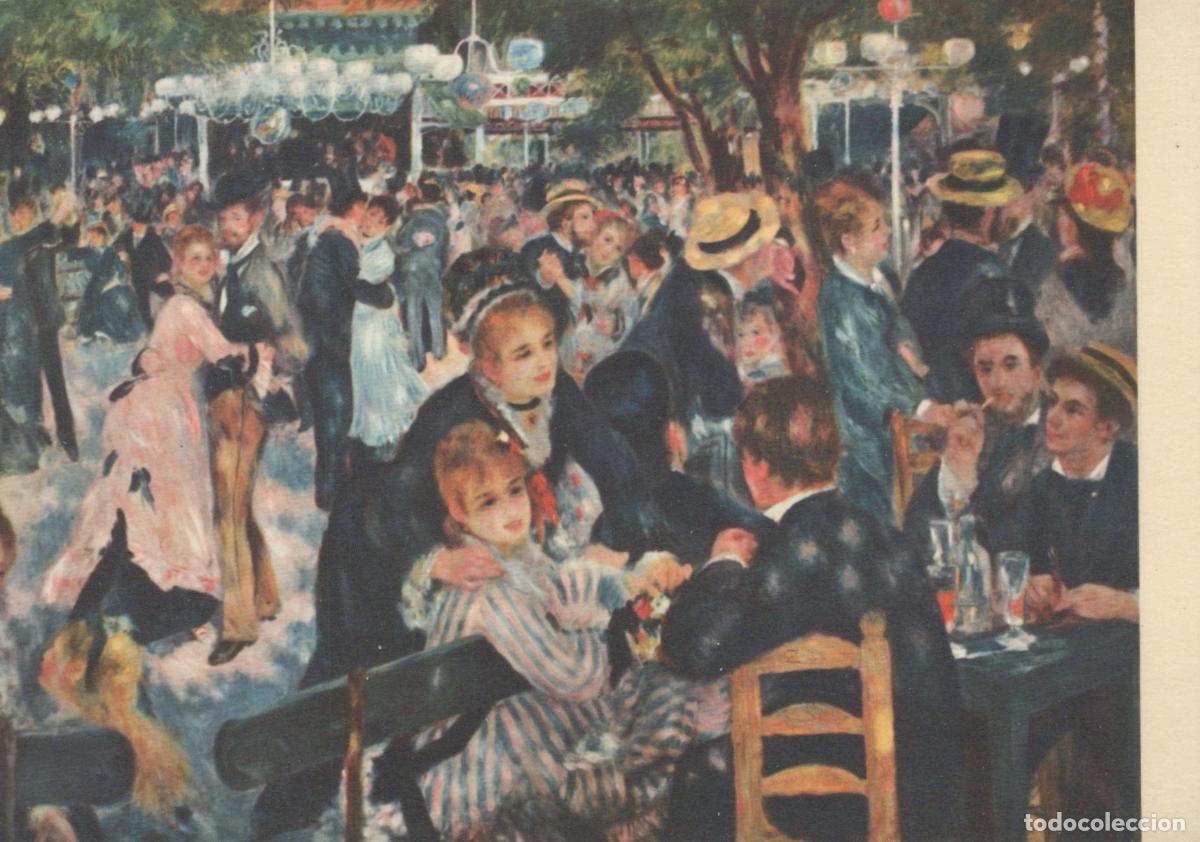 Cartes Postales: France Paris Renoir Moulin de la Galette Painting Impressionist Unposted *YAU920