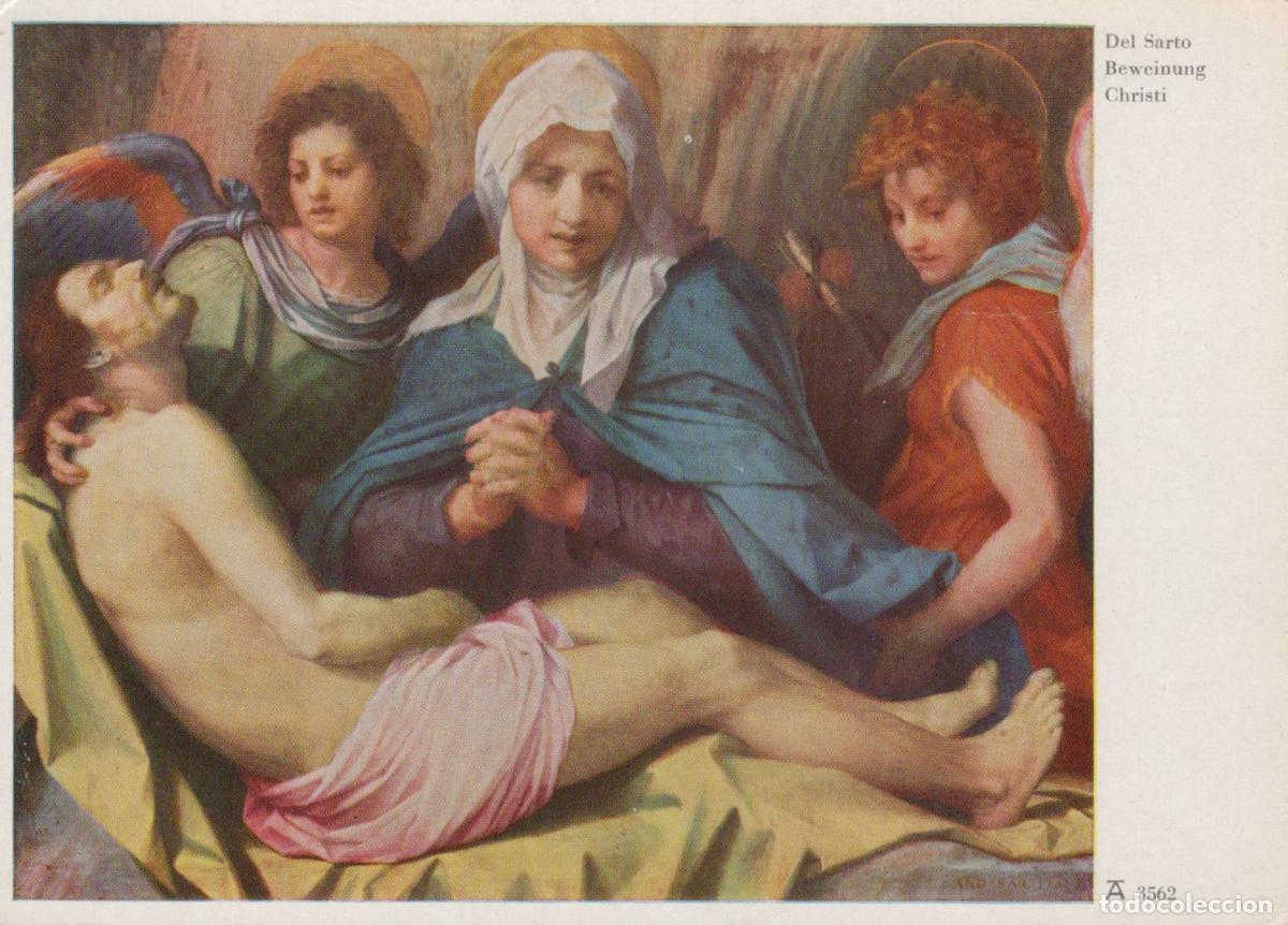 Postcards: Austria Vienna Del Sarto Beweinung Christi Lamentation of Unposted *YAU812
