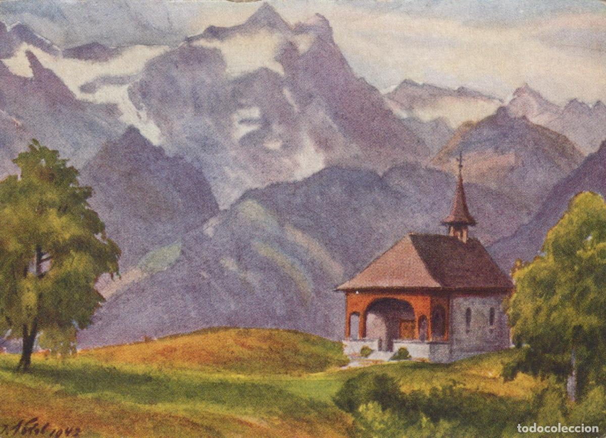 Cartes Postales: Switzerland Morschach Schoenstatt Shrine Mountain Landscape Unposted *YAU822