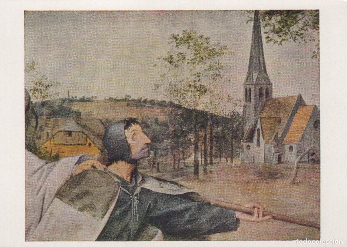 Postales: Italy Naples Pieter Bruegel the Elder the Blind Leading the Unposted *YAU971