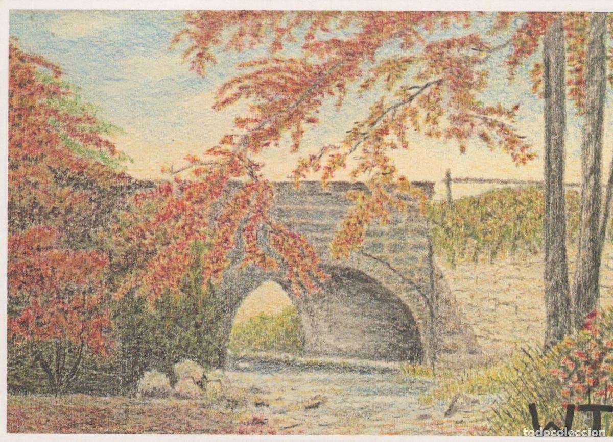 Postales: Germany Hildesheim Beuster Bridge Autumn Landscape Art By Unposted *YAU882