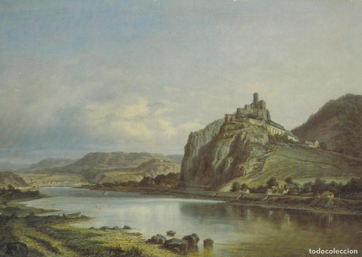 Postales: Czech Republic &Uacute;st&iacute; Nad Labem Střekov Castle On Elbe River Unposted *YAU887