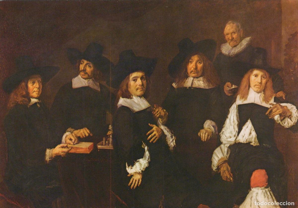 Postales: Netherlands Haarlem Frans Hals Museum Regents of the Old Men S Unposted *YAU902