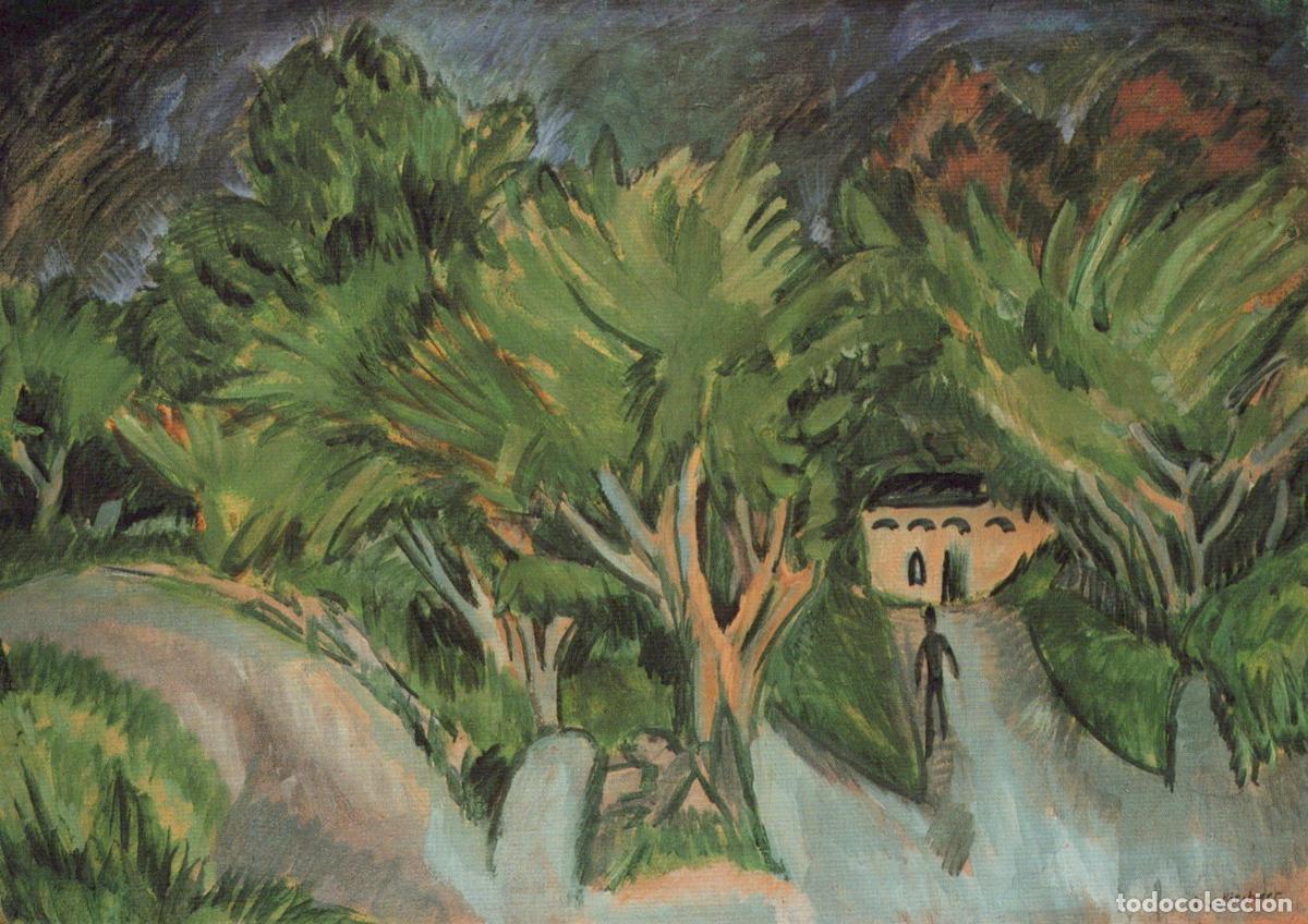 Postales: Germany Fehmarn Ernst Ludwig Kirchner House Under the Trees Unposted *YAU917