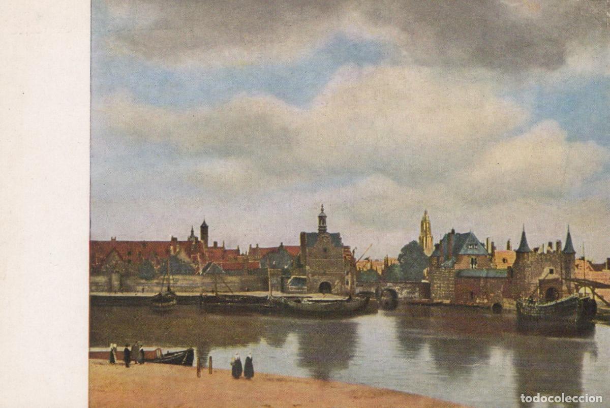 Postales: Netherlands Delft View of the City By Johannes Vermeer Painting Unposted *YAU927