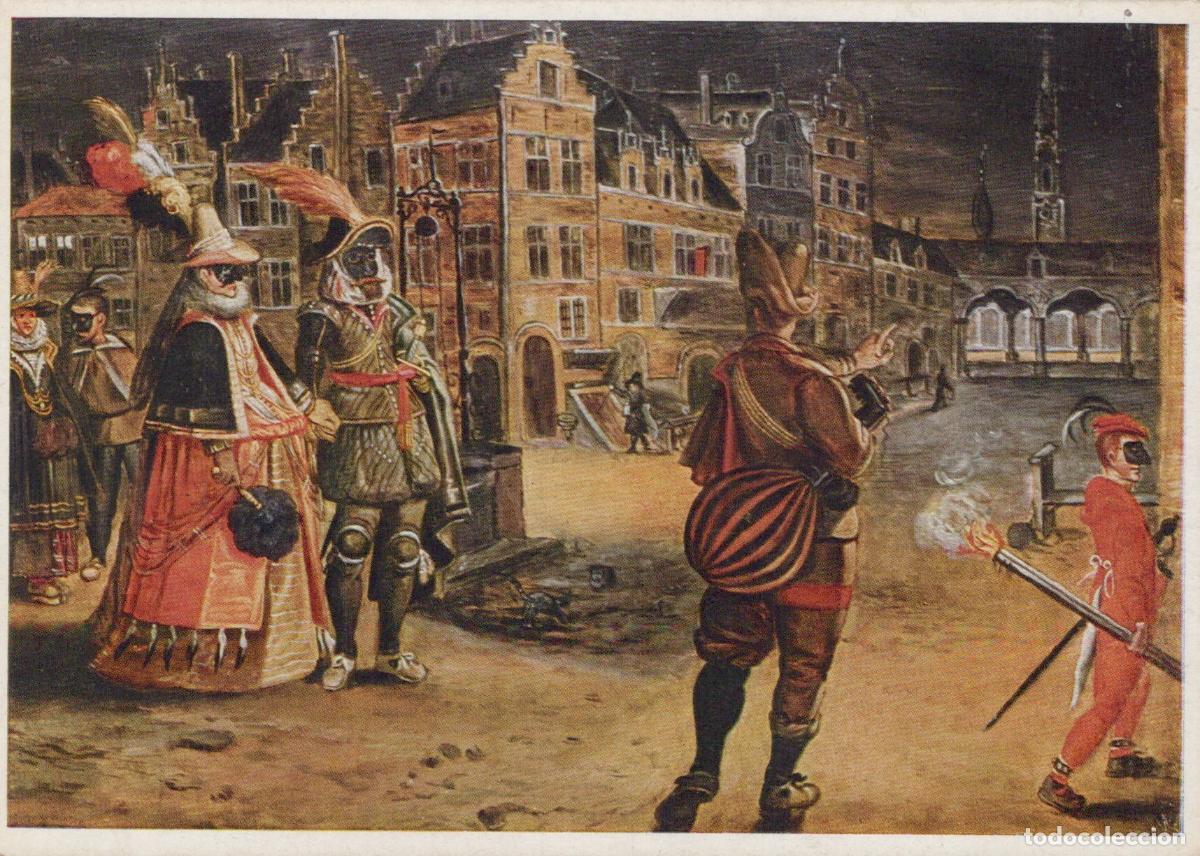 Postales: Germany Cologne Sebastian Vrancx Karneval Wallraf Richartz Unposted *YAU947