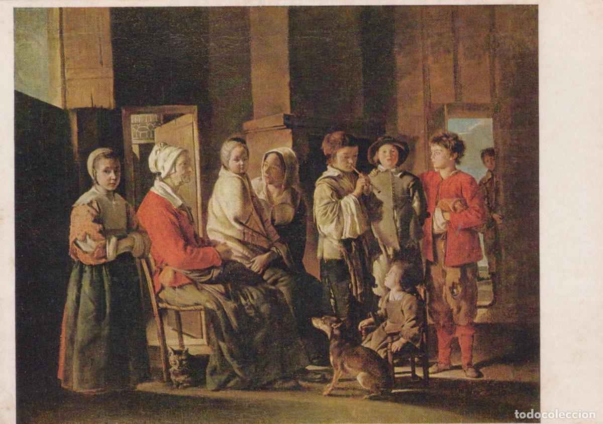 Postales: Germany Dresden Louis le Nain Visit To Grandmother Hermitage Unposted *YAU958