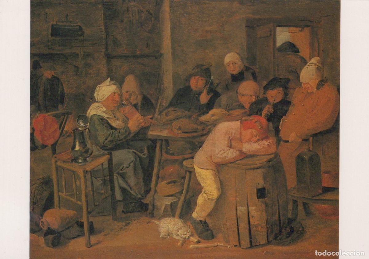 Postales: Germany Schwerin Adriaen Brouwer Dutch Painting 17th Century Unposted *YAU963