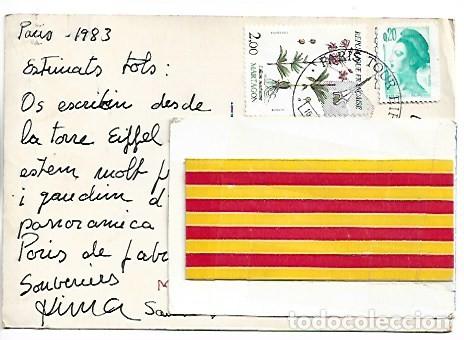 Postales: LA TOUR EIFFEL EN UN MAR DE CORAZONES - Foto 2